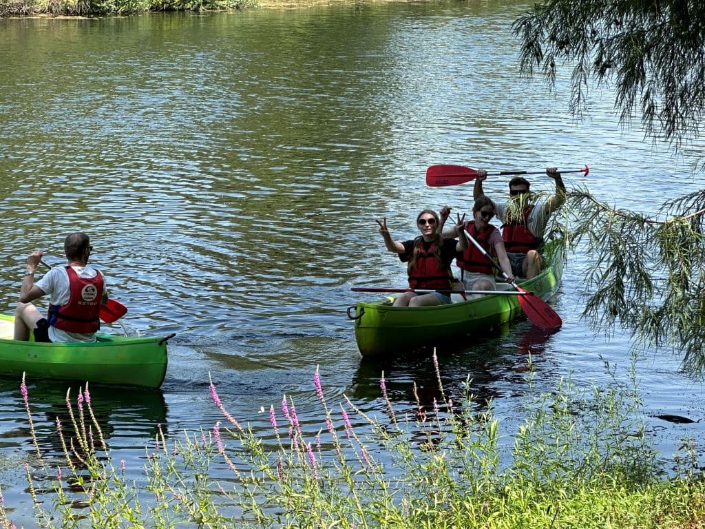 Roxane Cyrano Bergerac - bord Dordogne - paddle