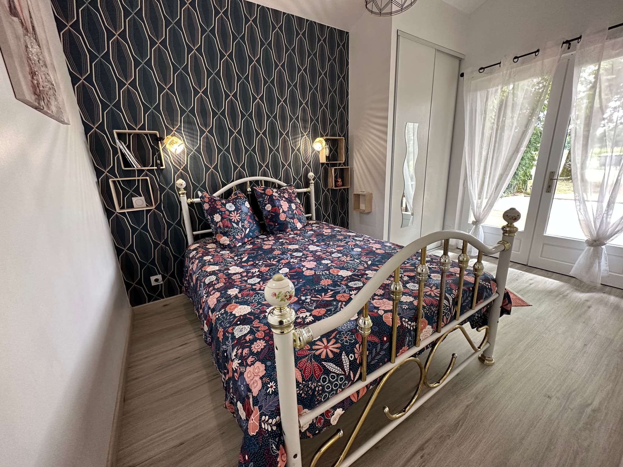 Chambre du Gite Elite à Lacquy avec Gites de France Landes