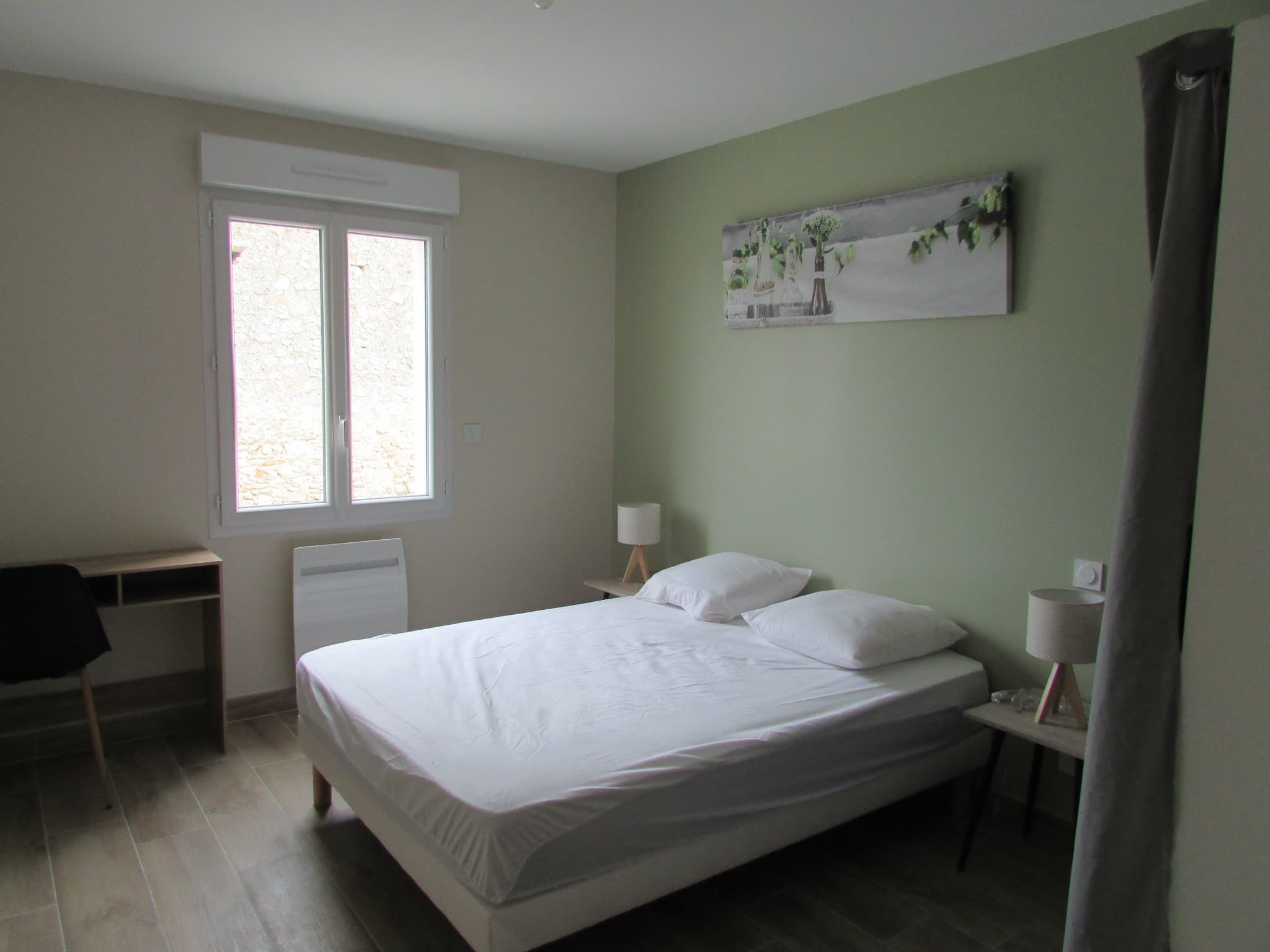 La Maison du lac à Louin - La chambre 3