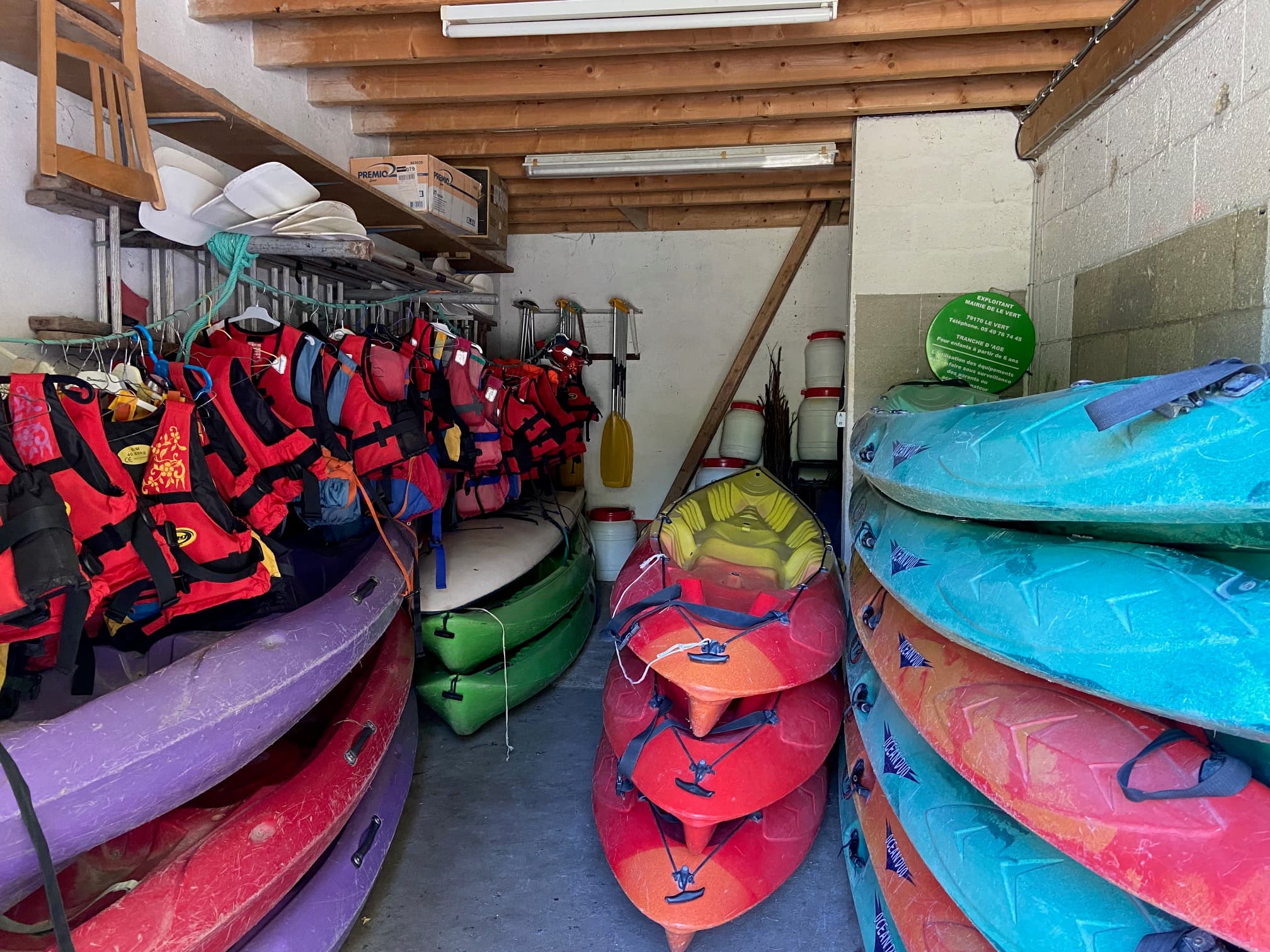 Canoë kayak Le Vert