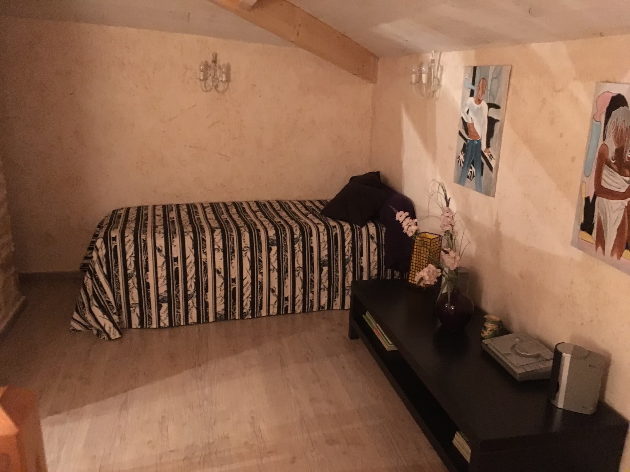 Alcôve lit 1 personne