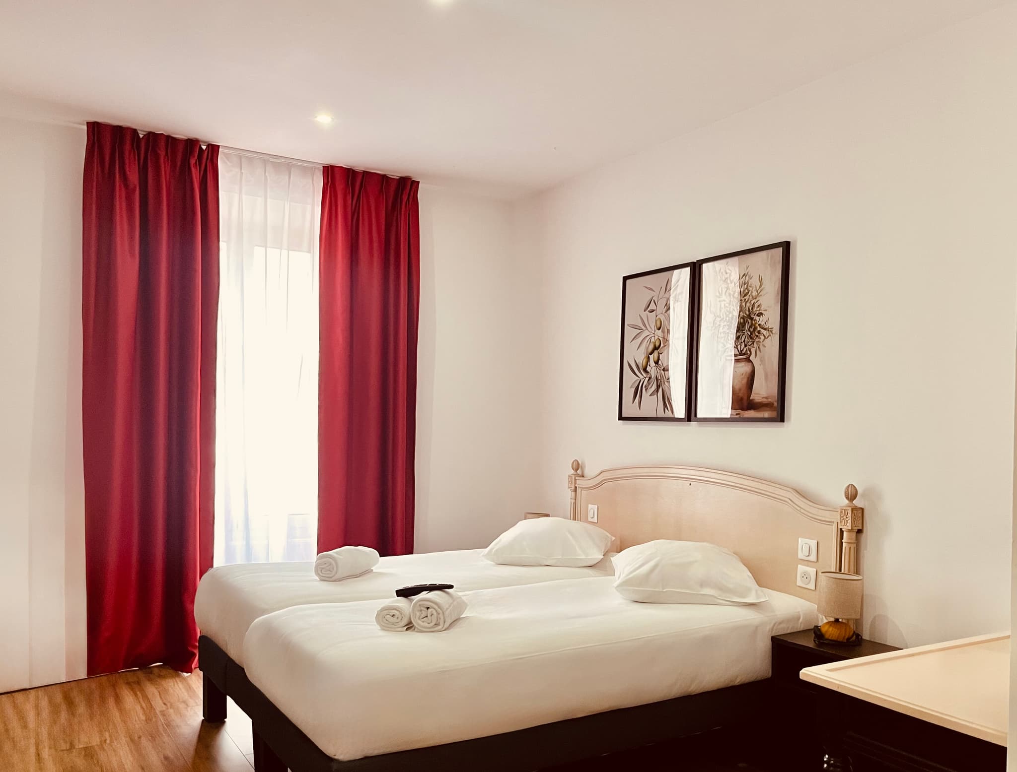 Phôto chambre twin