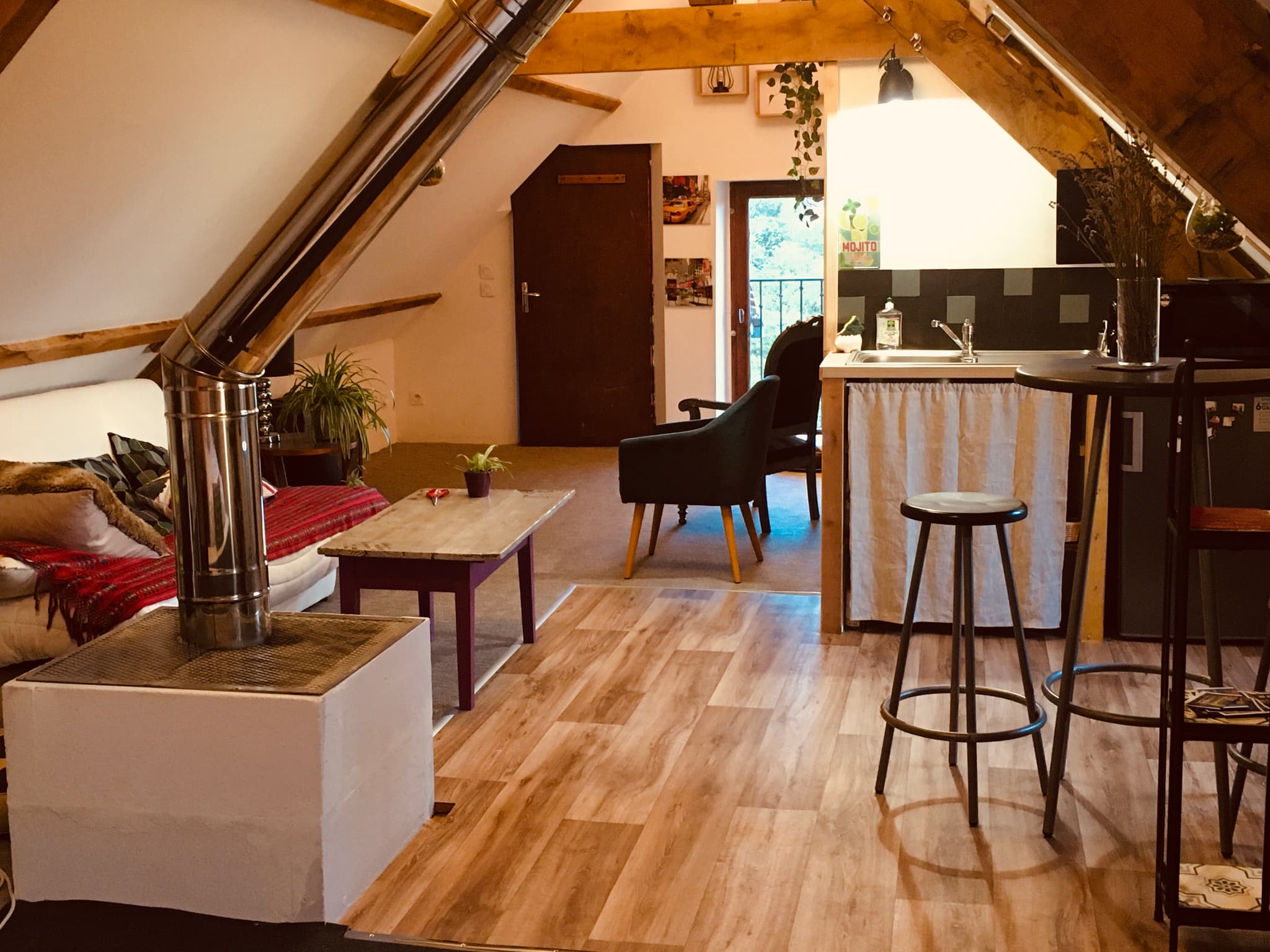 Salon / Cuisine