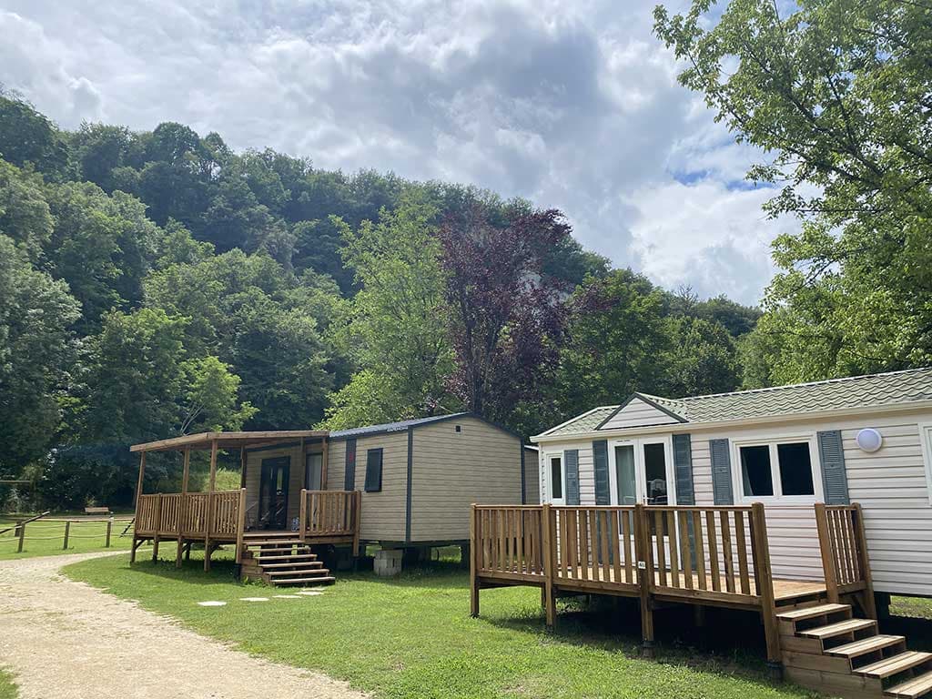 Camping le Moulin de Caudon à Domme