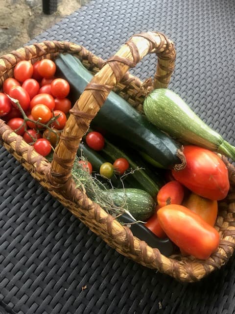 Panier d'été