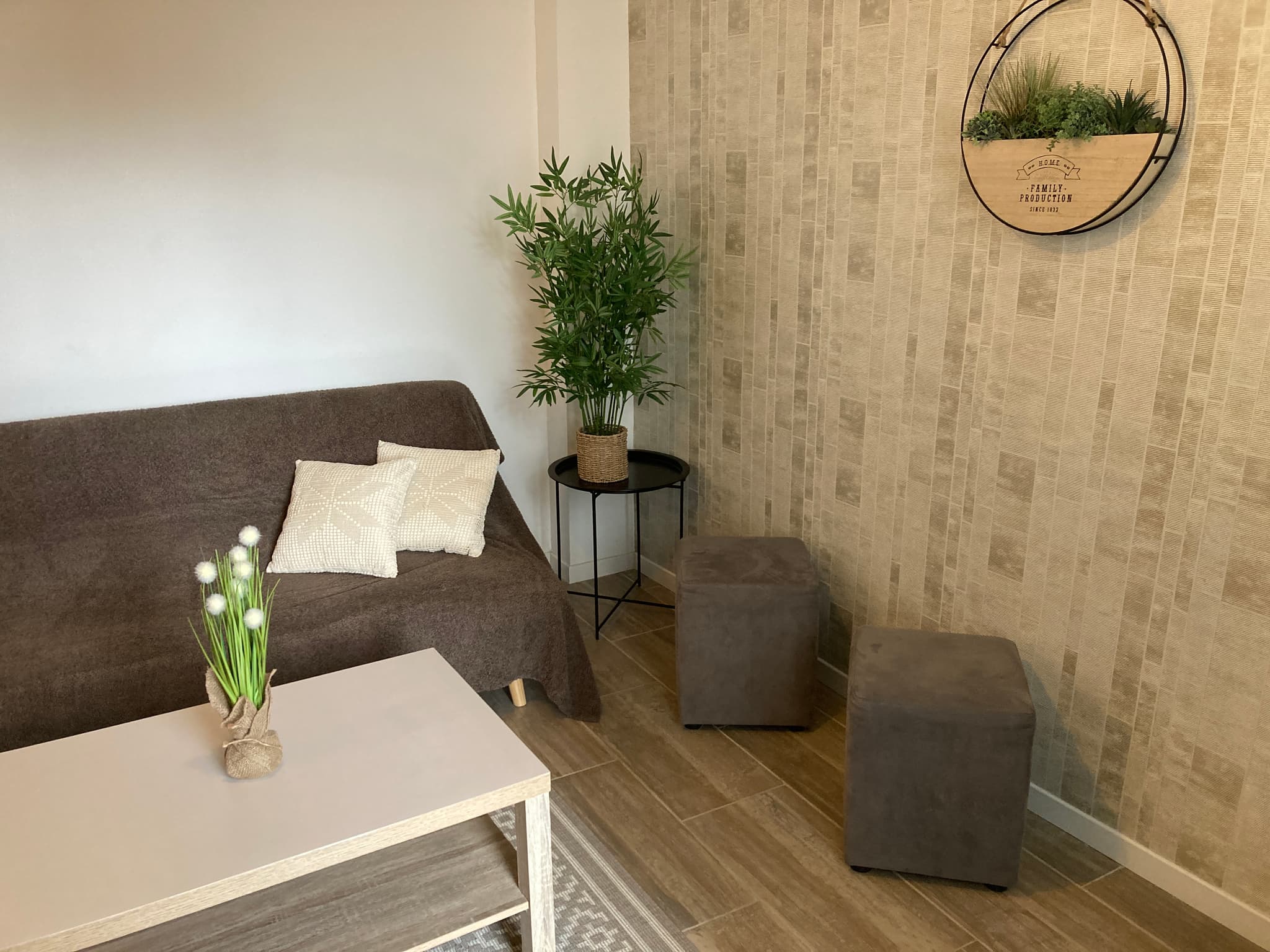 Salon et table