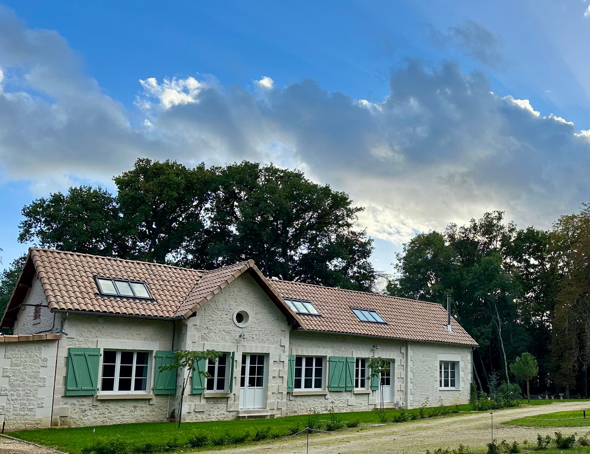 façade manoir