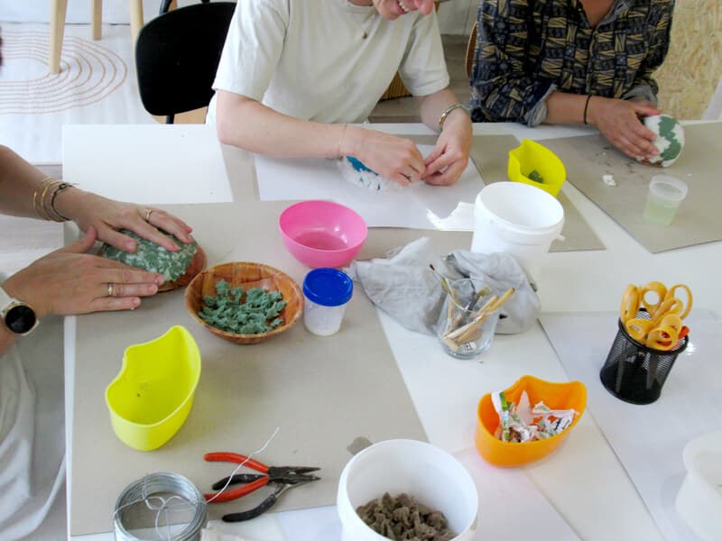 Atelier de création - Papier-mâché