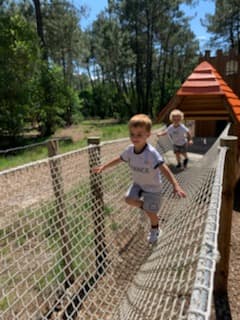 Parcours d'accrobranche