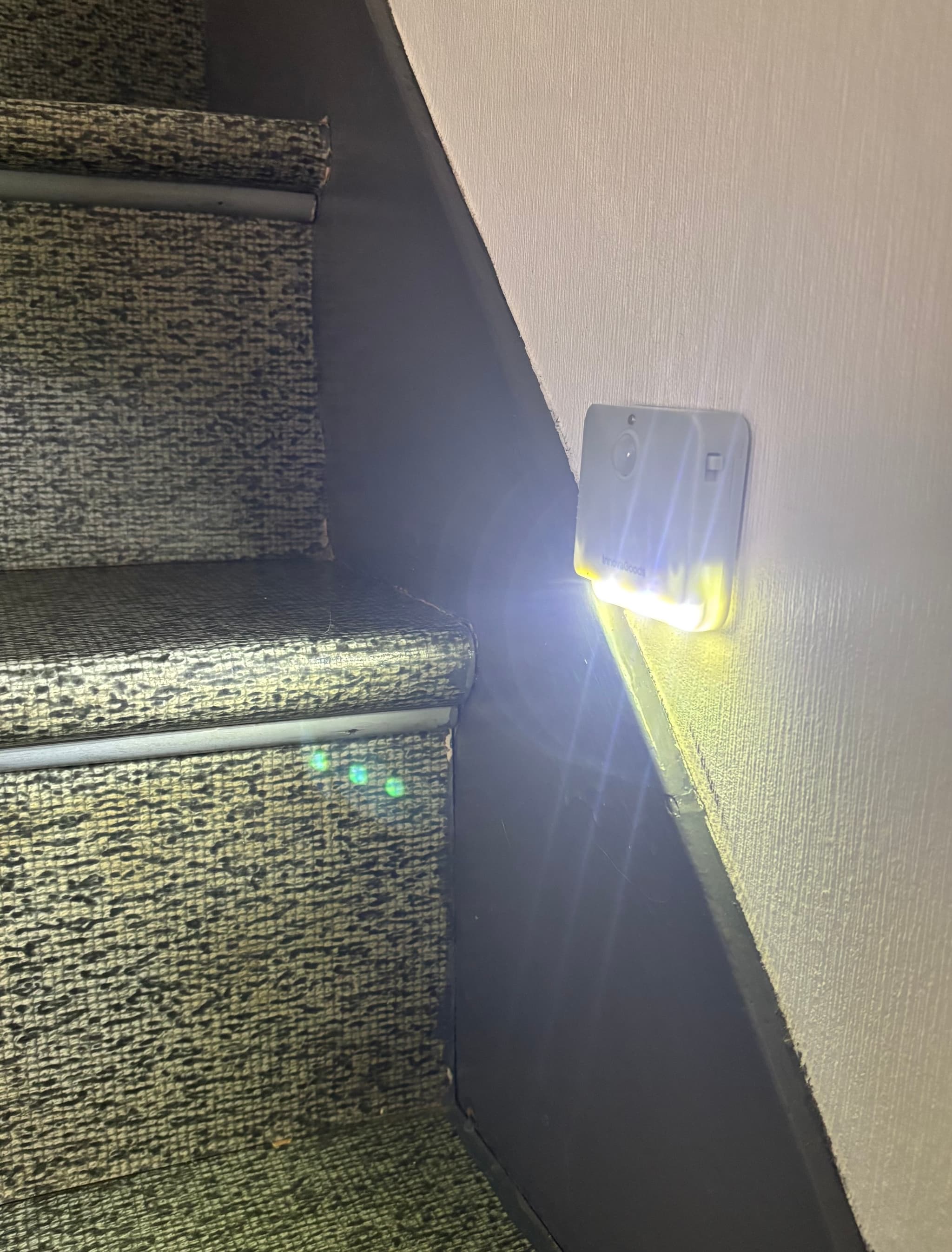 Cheminement lumineux escaliers