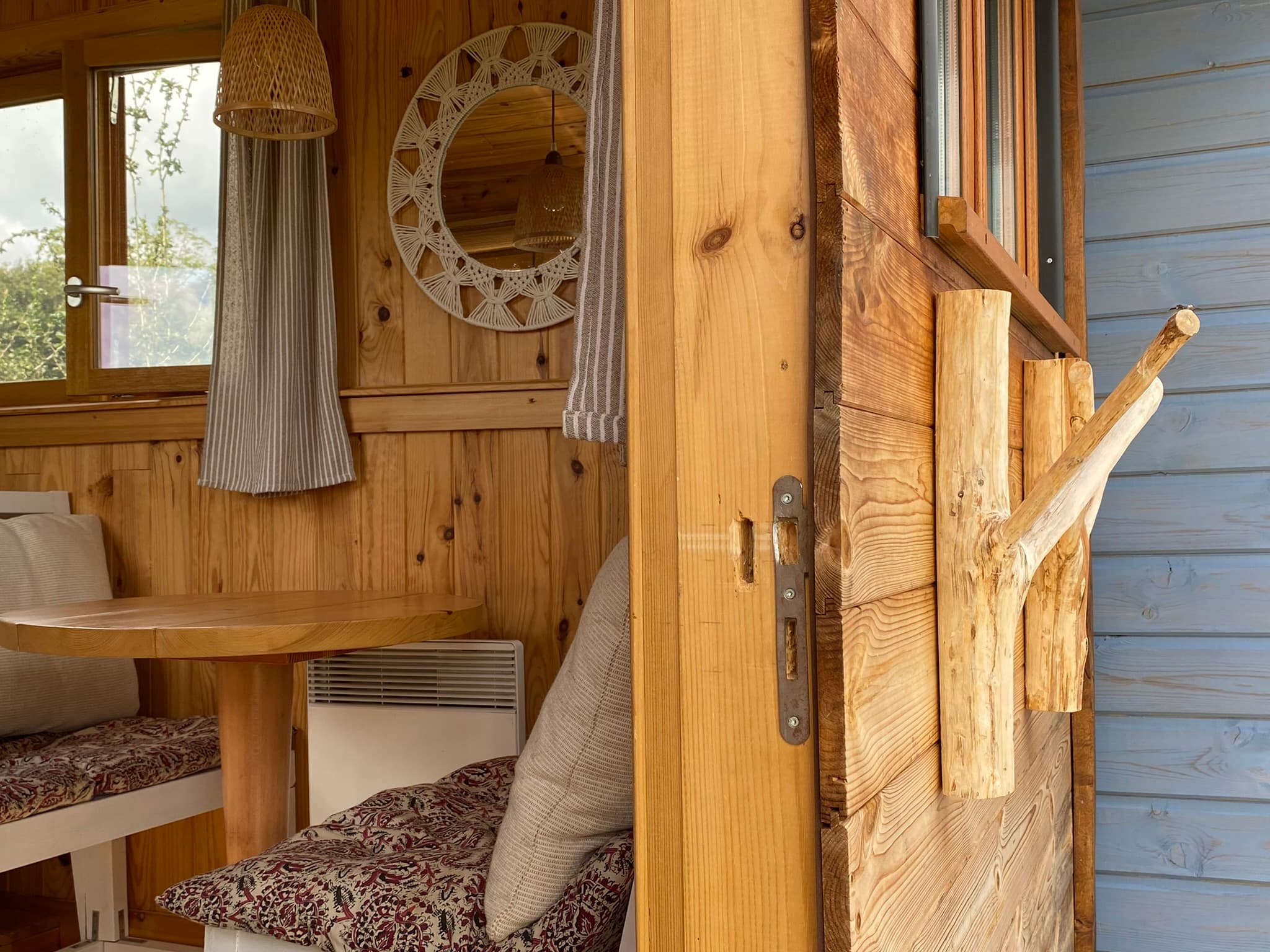 Roulotte confortable en toute simplicité