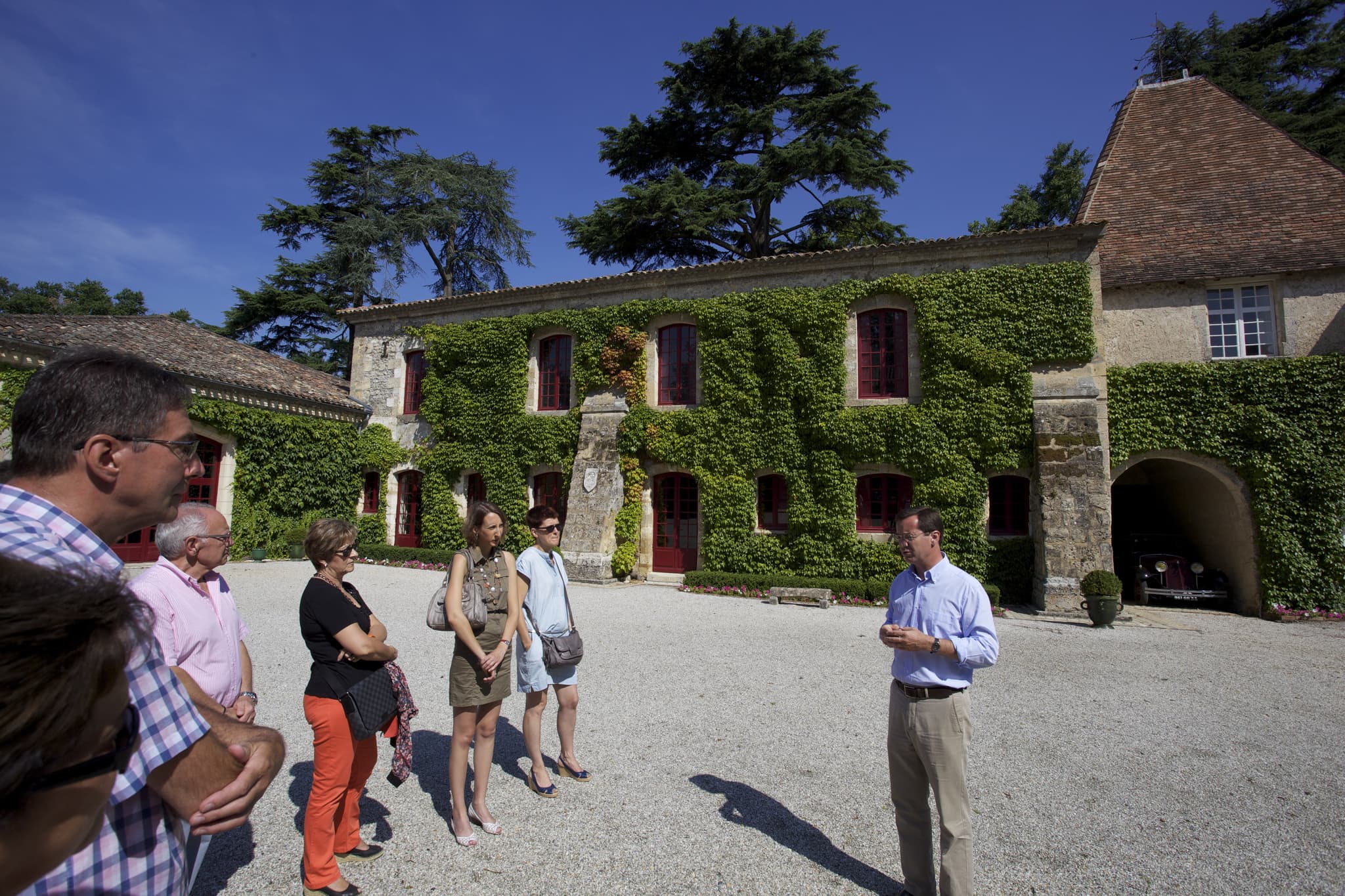 Visite avec le propriétaire