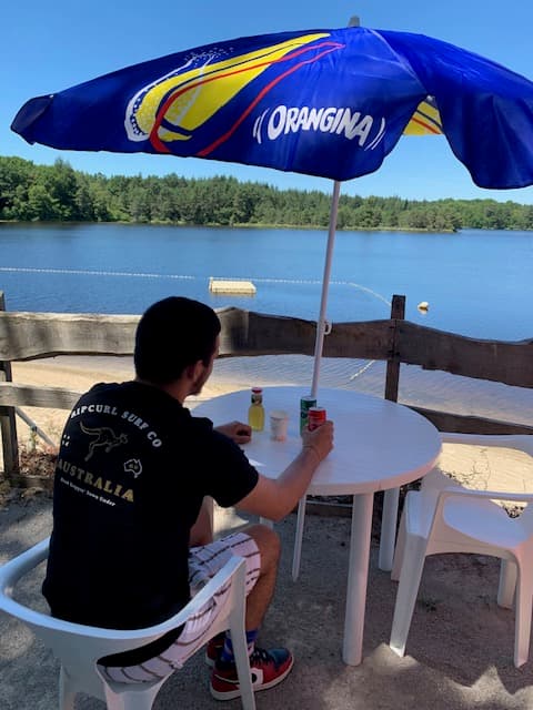 Le bar de la plage