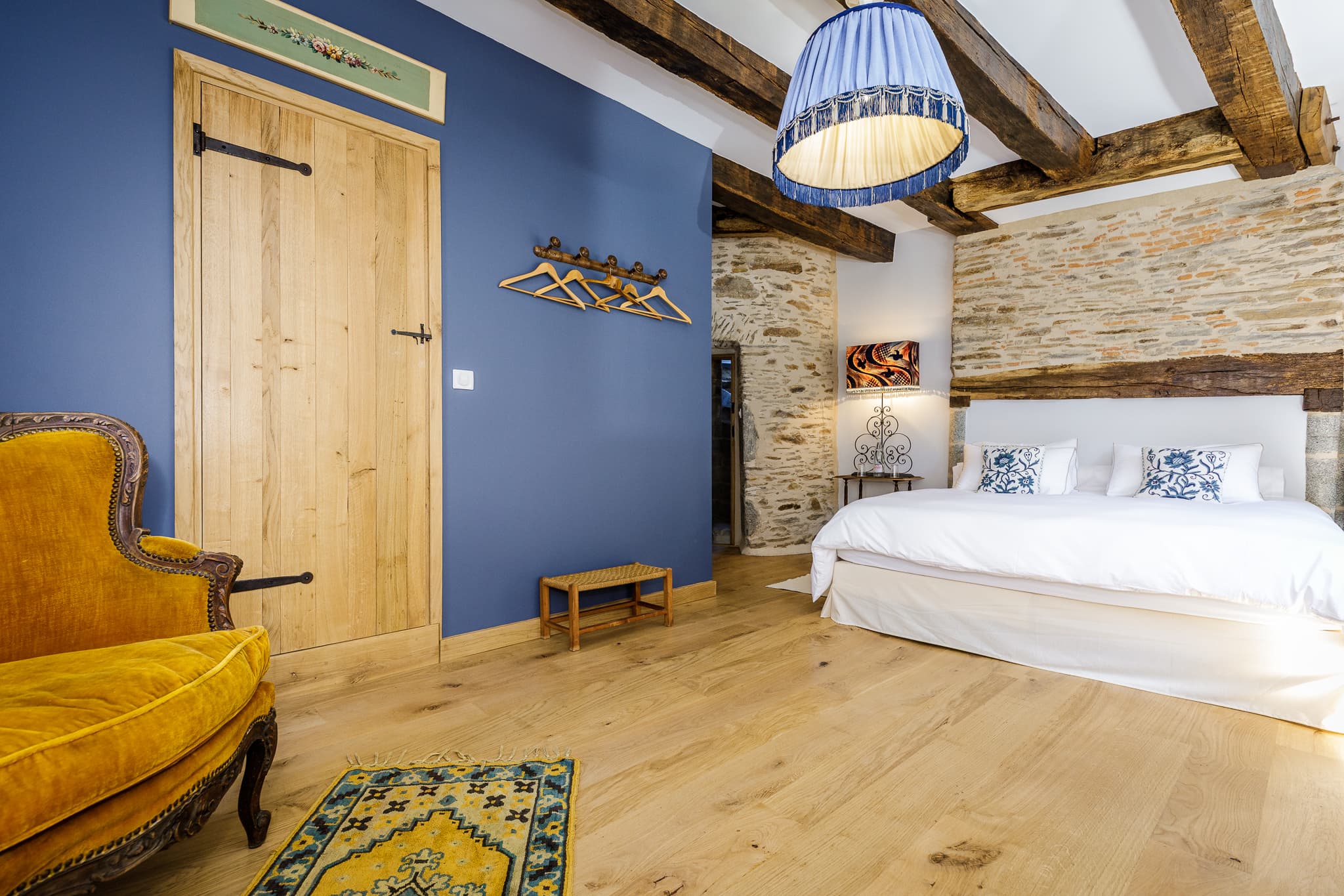 Lou Castel chambre 'Bleuet'