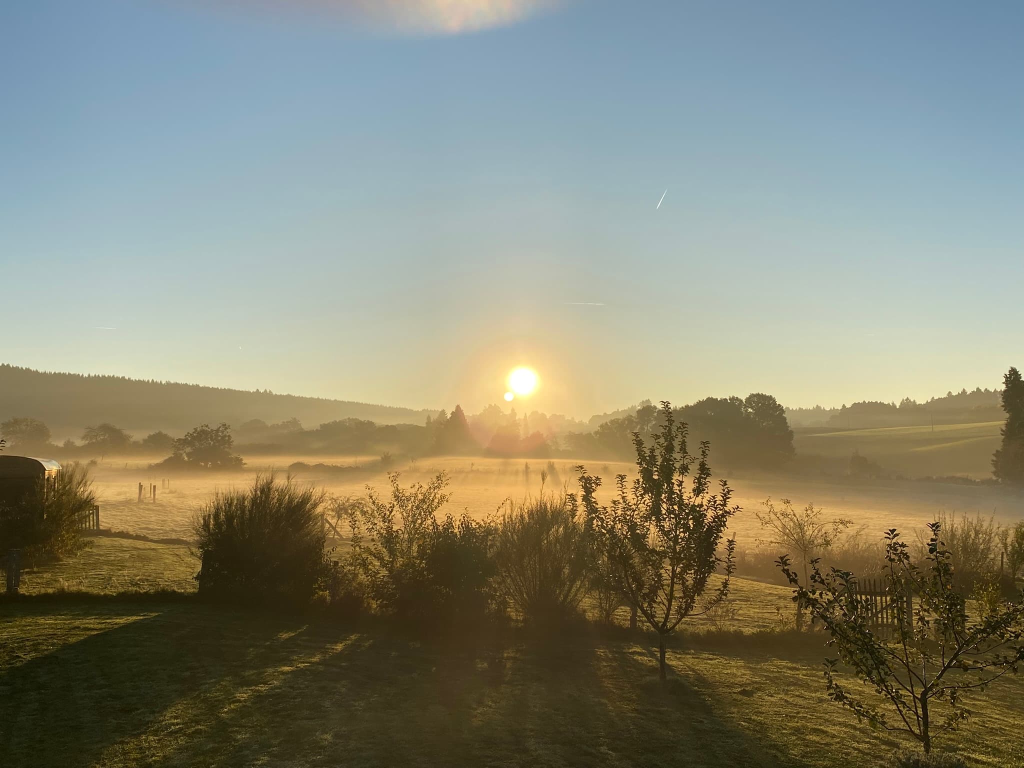 Environnement magique sous cette belle lumière