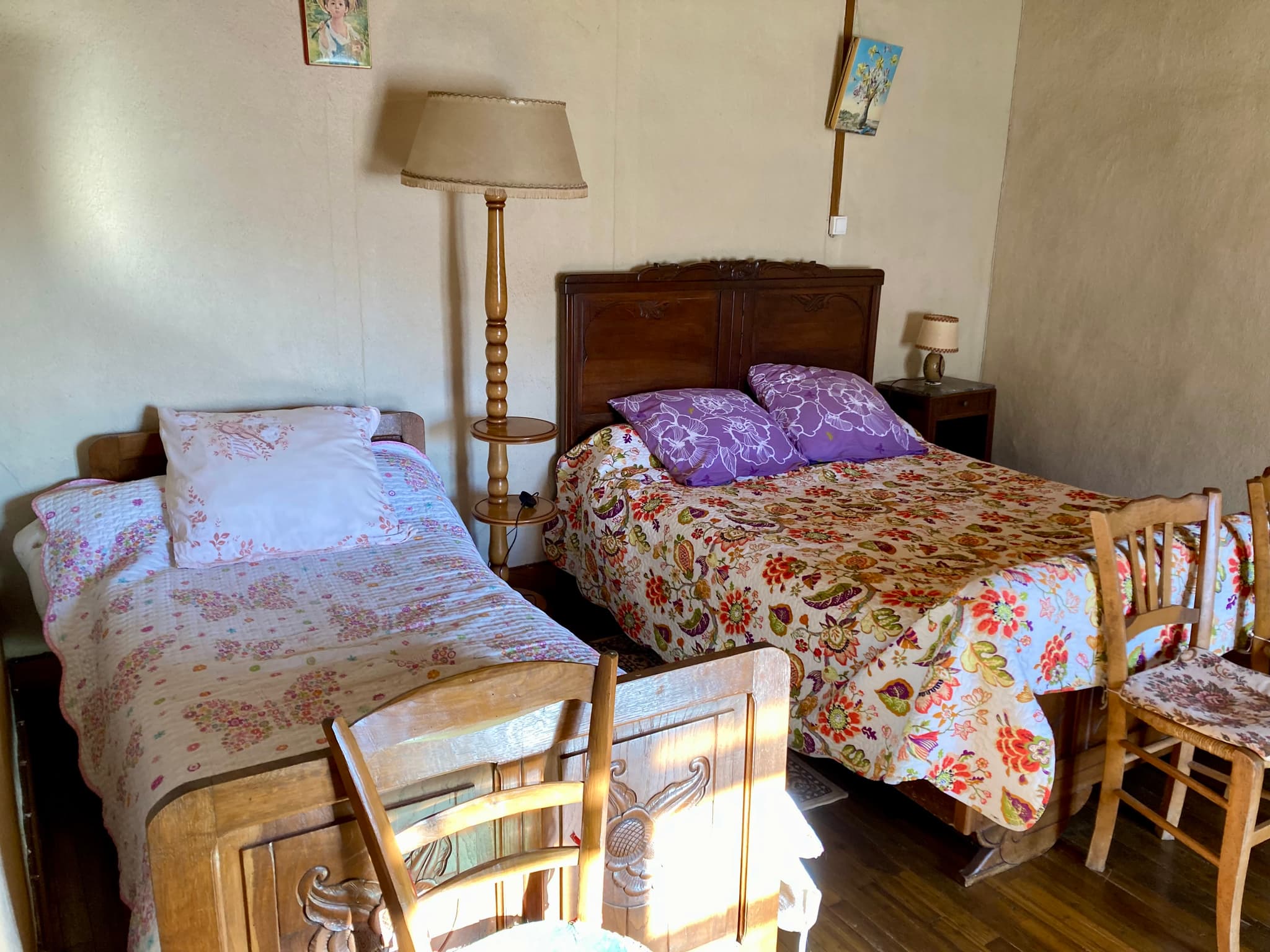 Chambre 1 meublé de Lafaux
