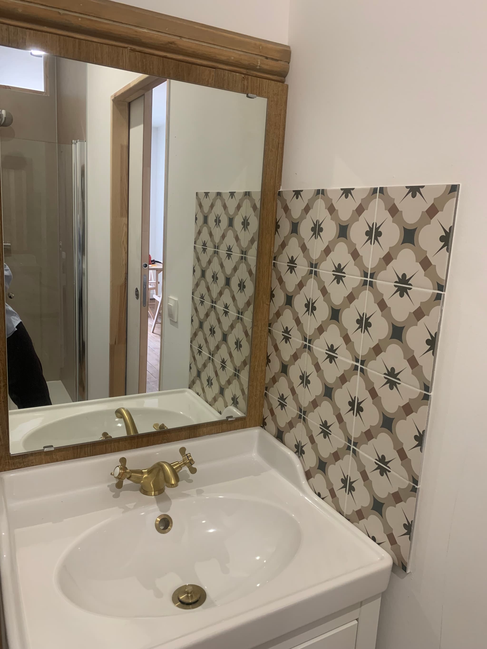 Gîte Chez Julie à Parthenay - Salle d'eau