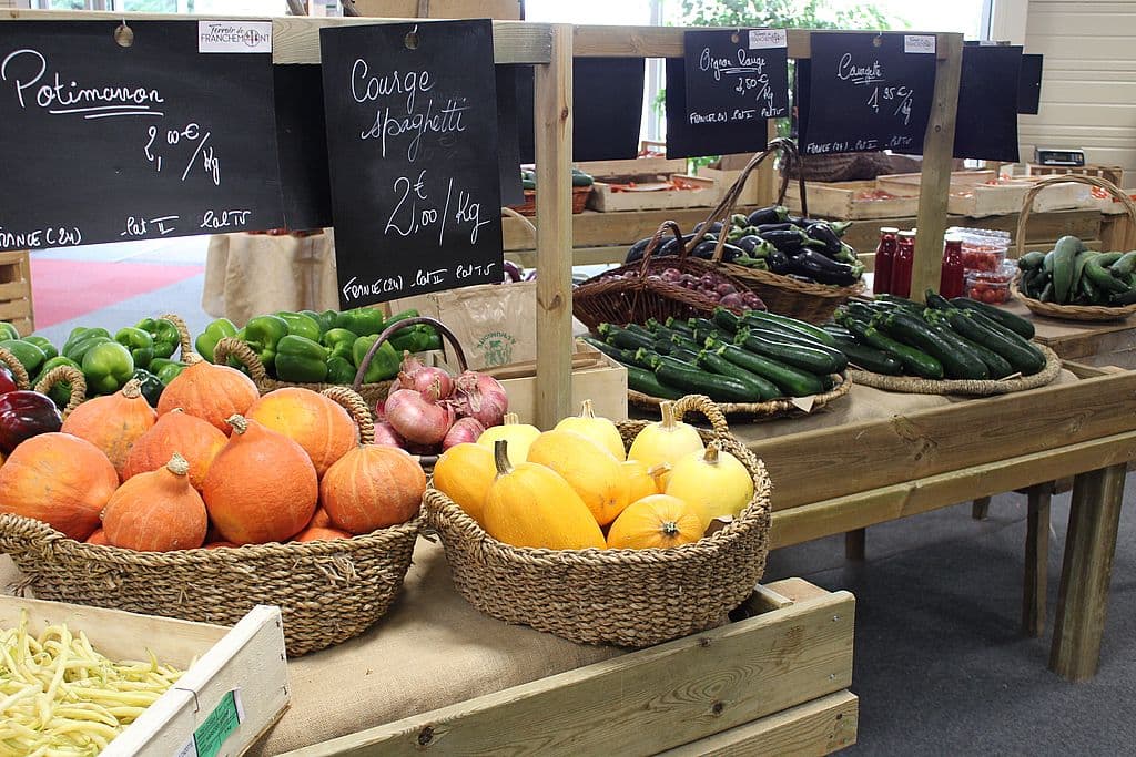 Légumes frais et de saison
