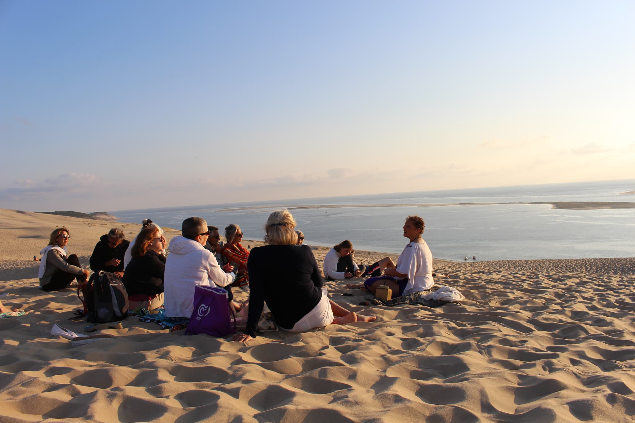 Coucher de soleil à la Dune du Pilat