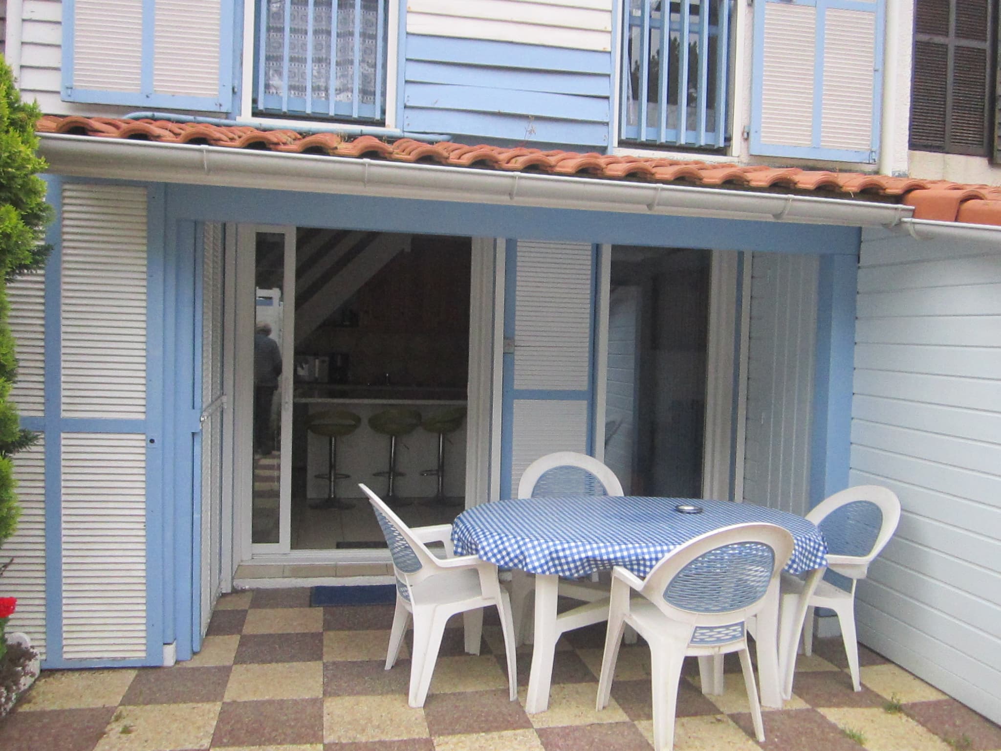 Terrasse du Gîtes de France Atlande 20813 à Seignosse