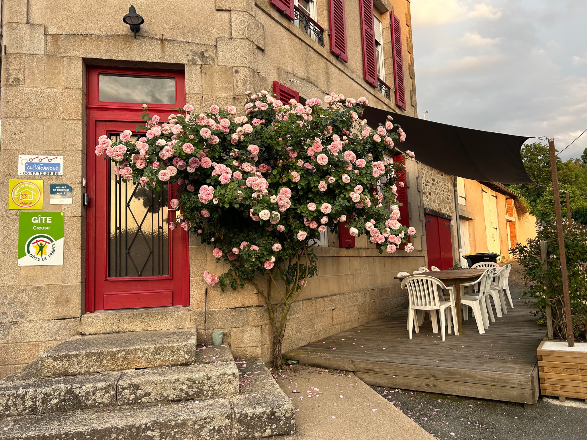 Gite Au Fil de l'Eau - Accueil et Terrasse
