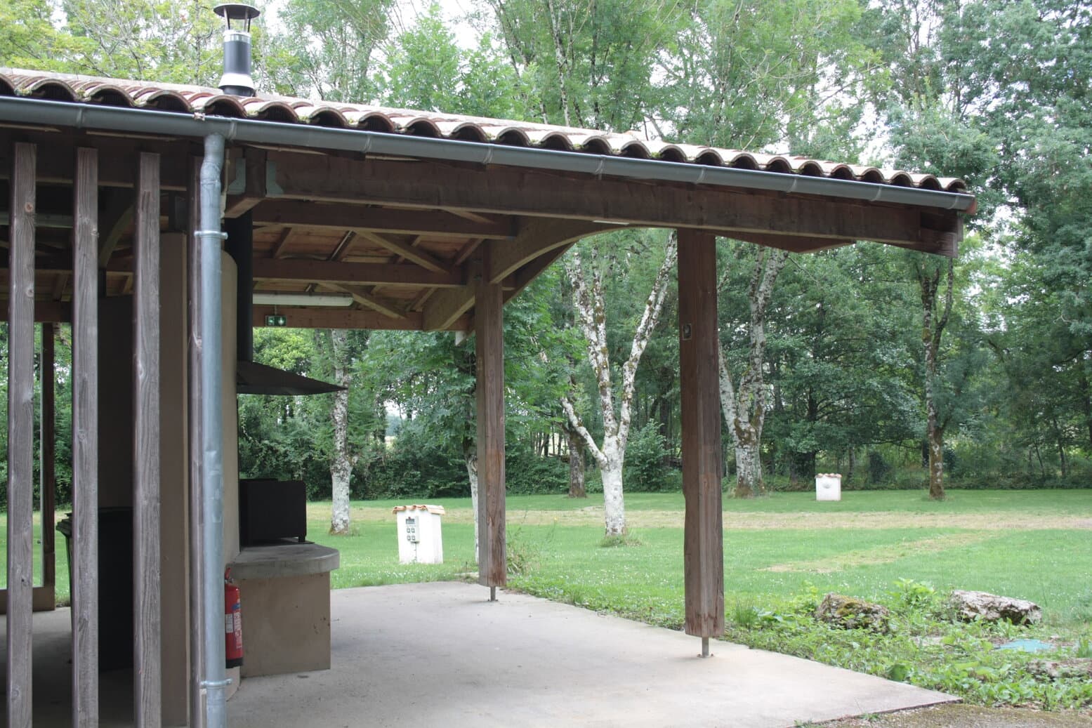 Camping-Lezay-Bâtiment sanitaire