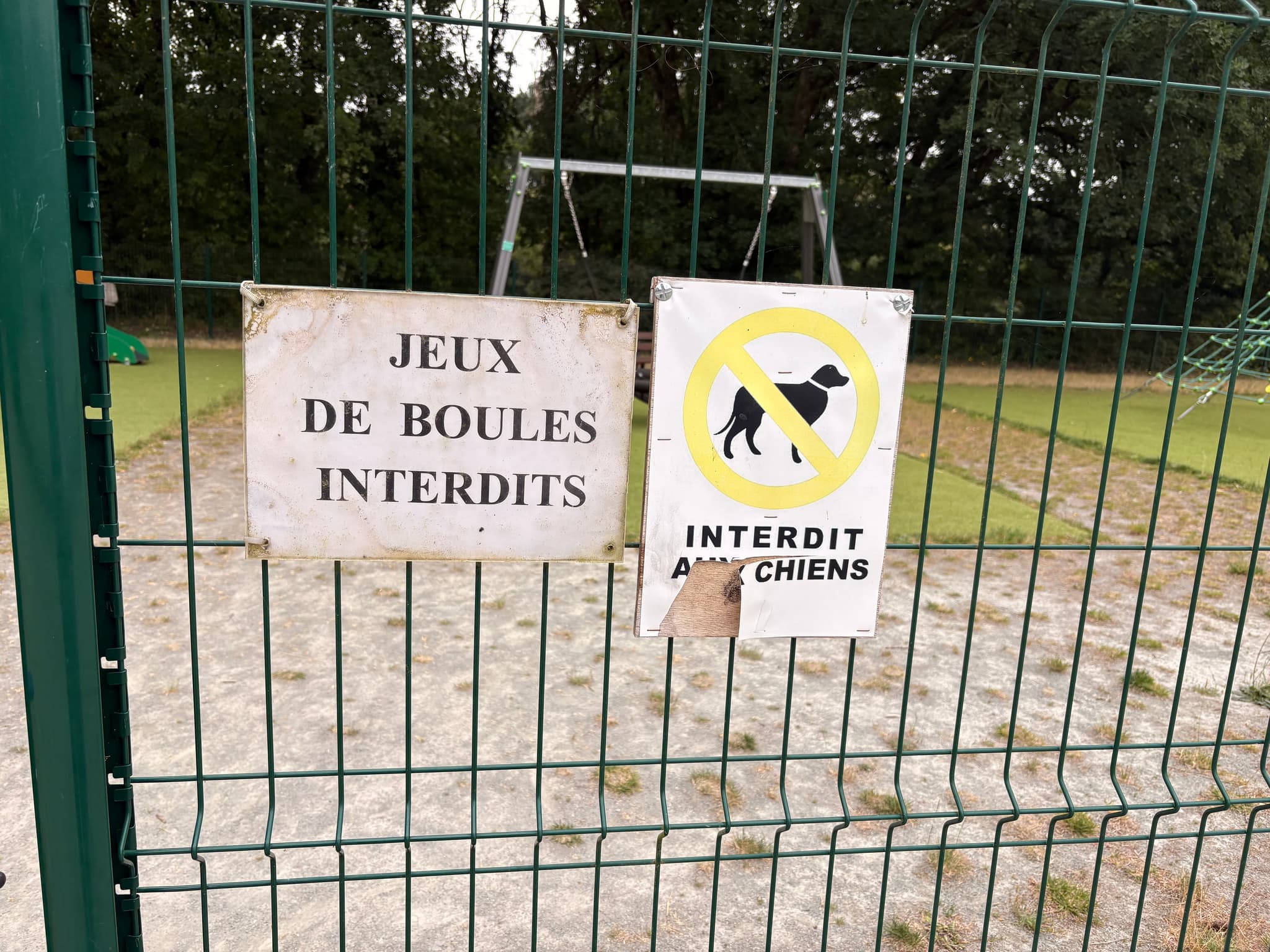 Aire de jeux - Plan d'eau la Vernière