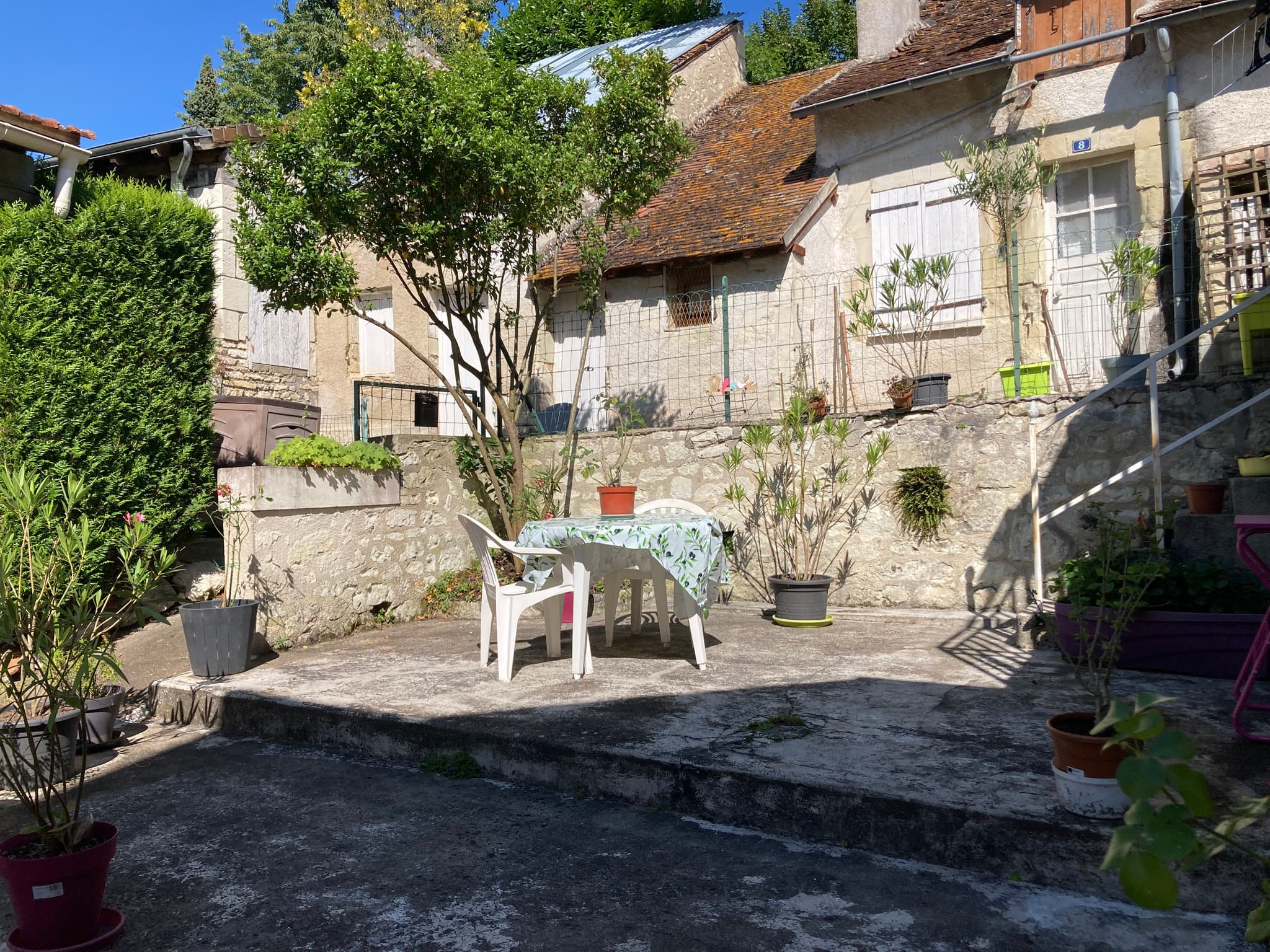 Autre vue des terrasses