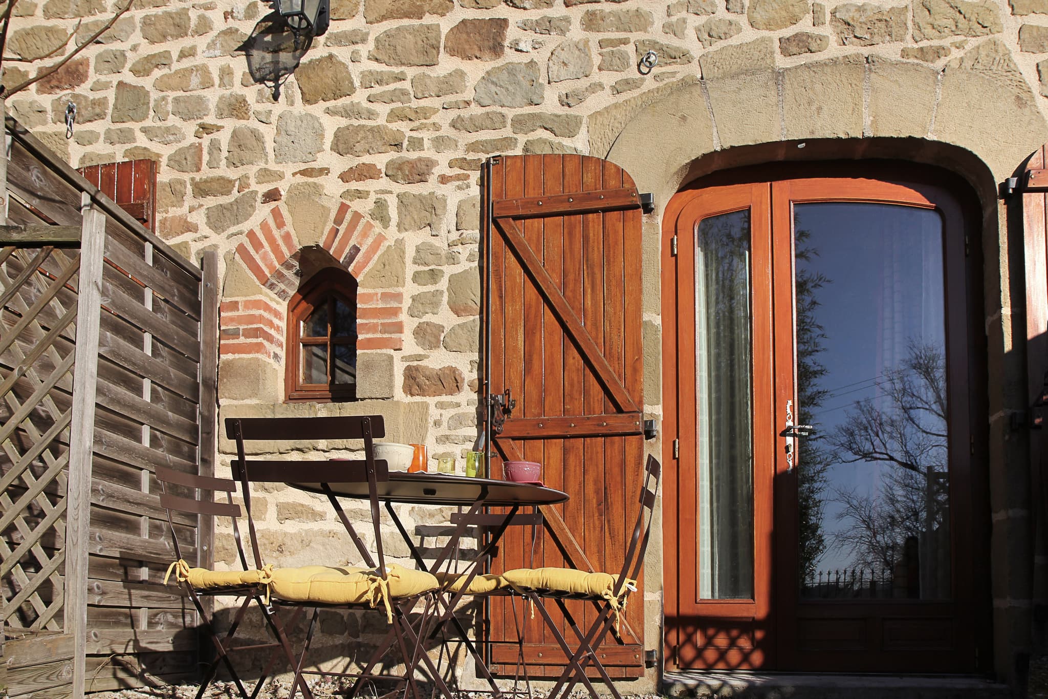 Domaine de la Chapelle en Corrèze - Entrée terrasse