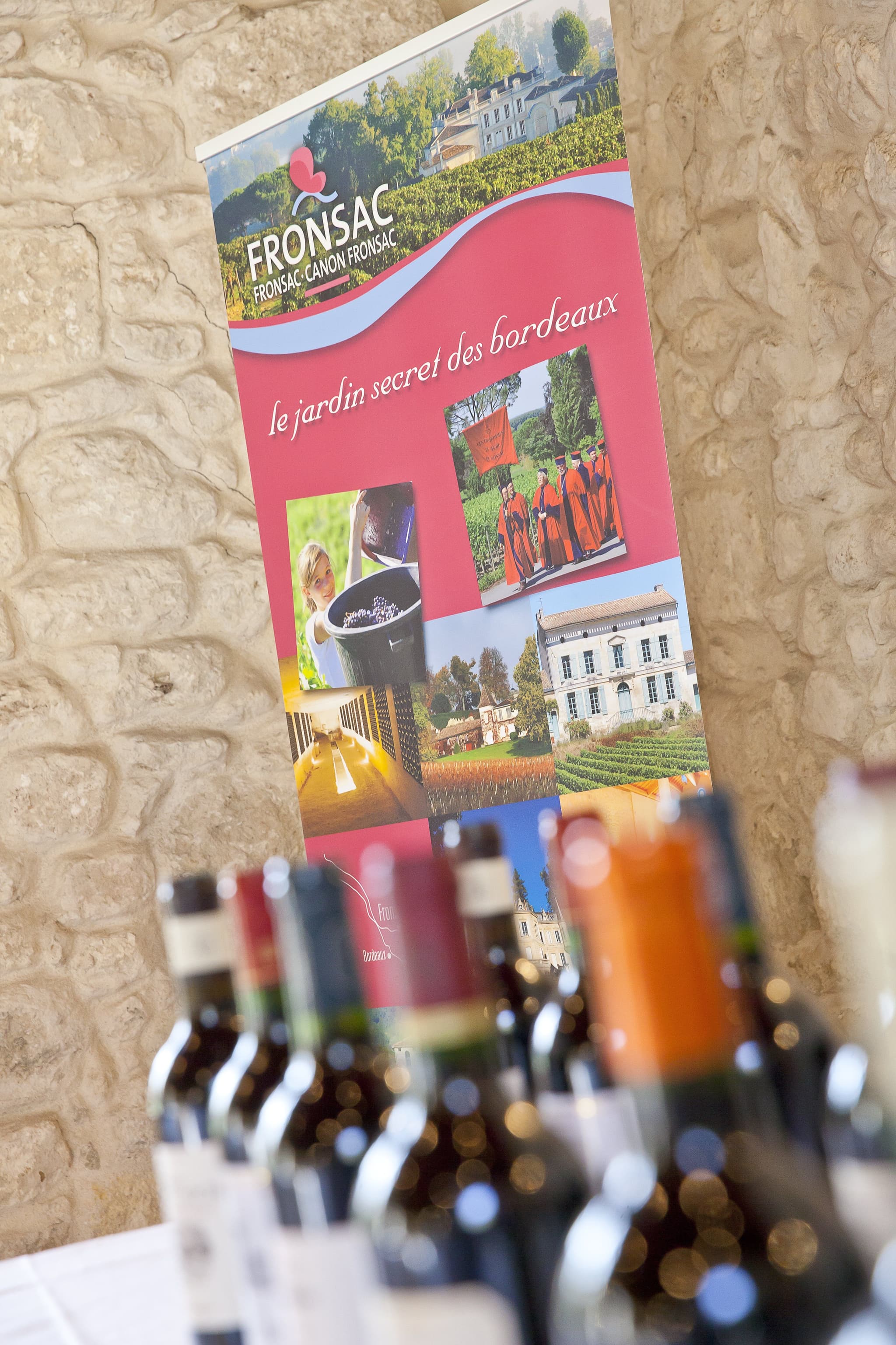 maison des vins fronsac- bouteilles