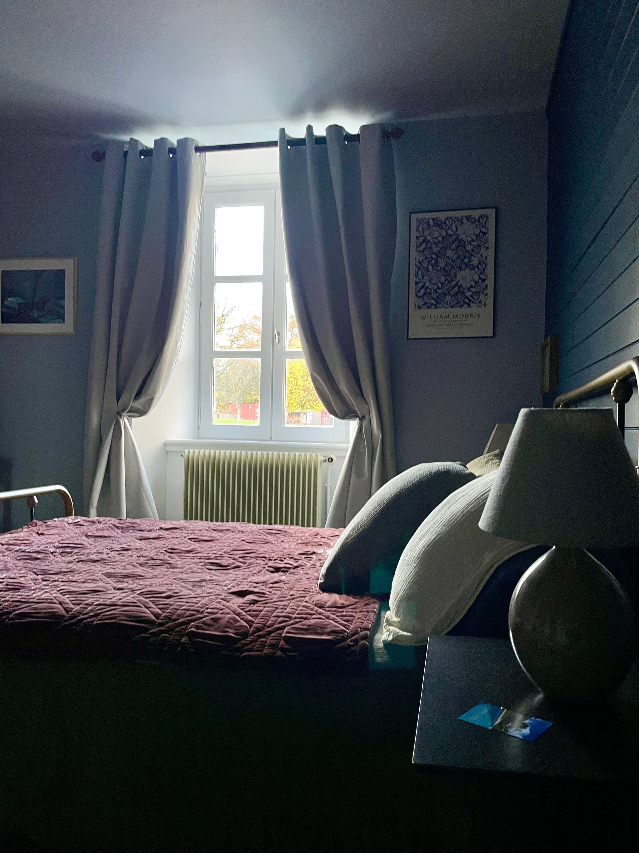 Chambre bleue