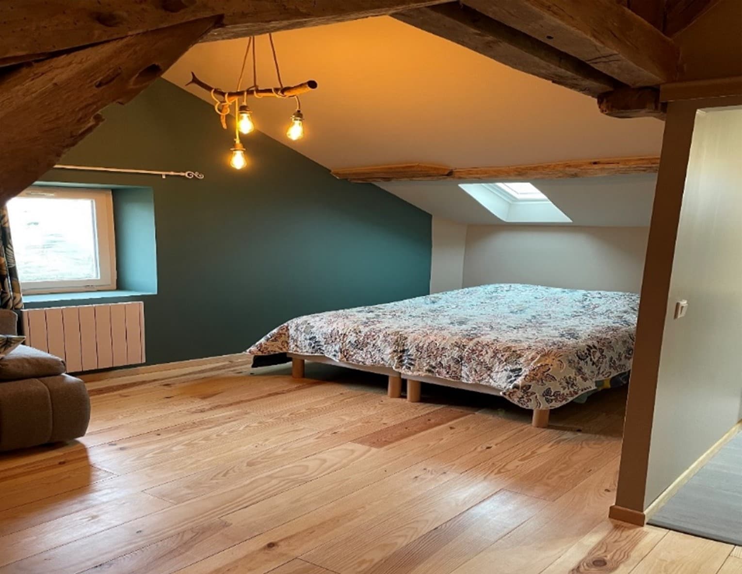 Chambre du gîte la Grenadille à Bourdalat avec Gîtes de France Landes