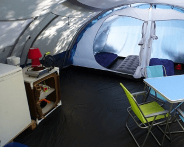 Tente équipée - CAMPING PARADIS LE CÉOU
