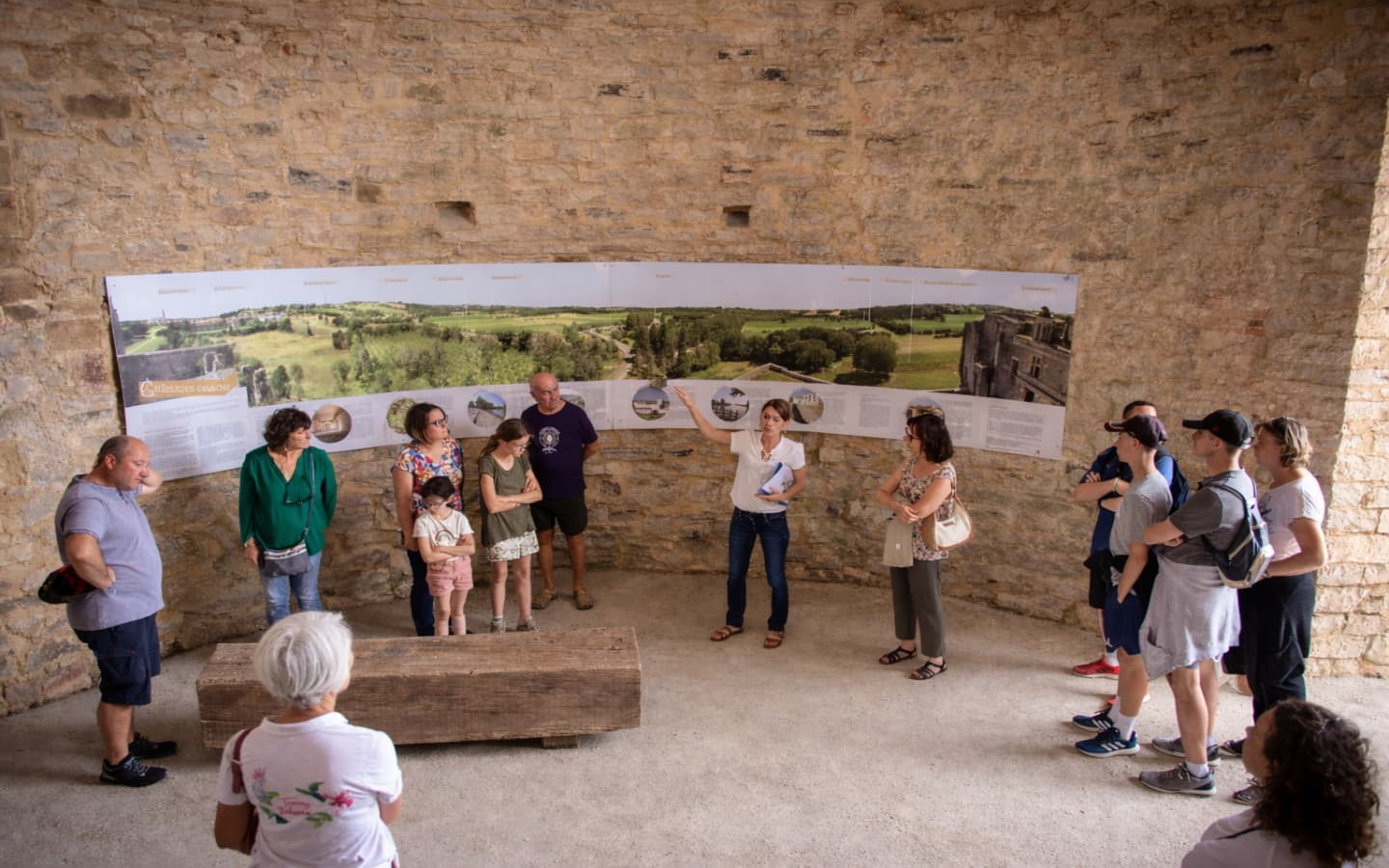 Château de Gramont - donjon visite