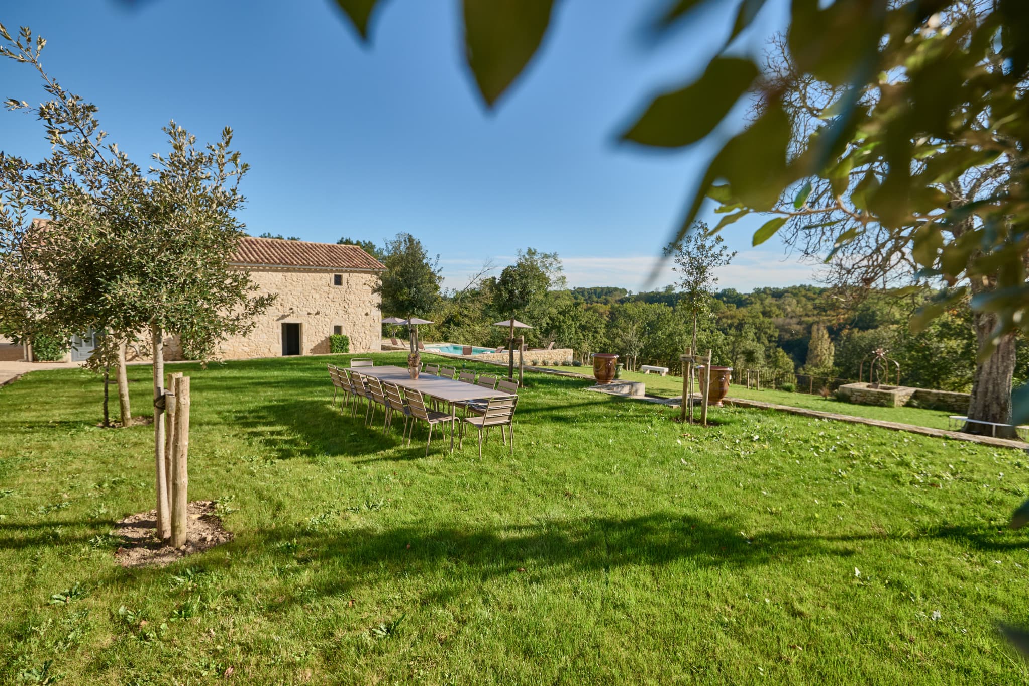 Parc avec vue paysagère