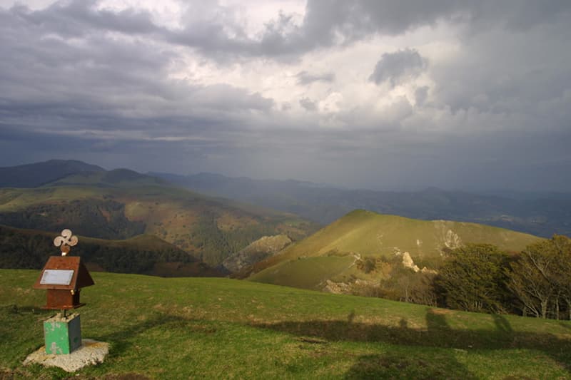 Jeux de lumières sur le col