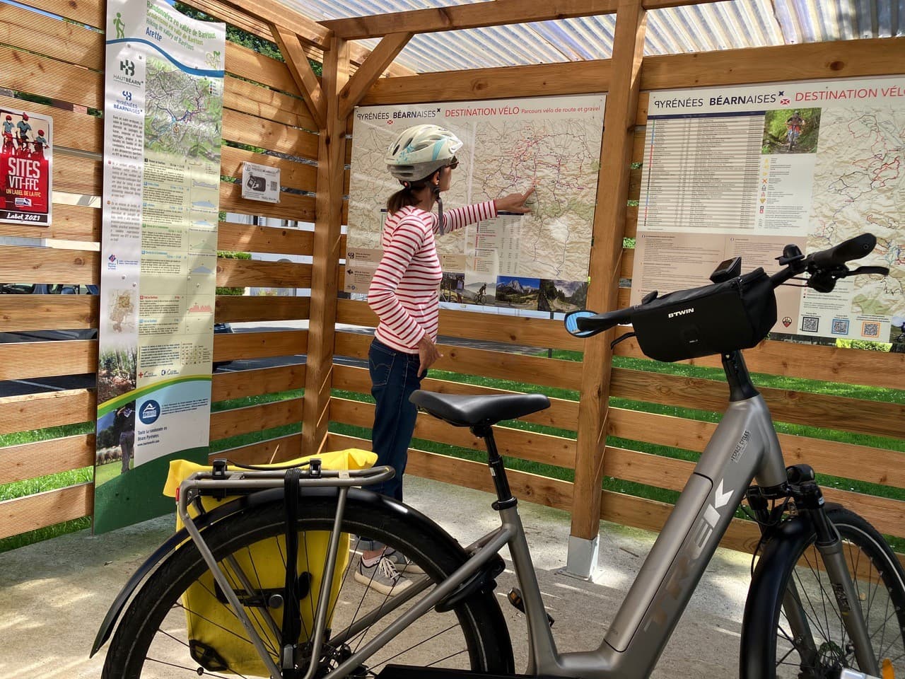 Itinéraires station vélo à Arette