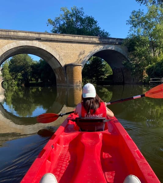 Kayakomat loisirs famille kayak paddle Thouars Thouarsais
