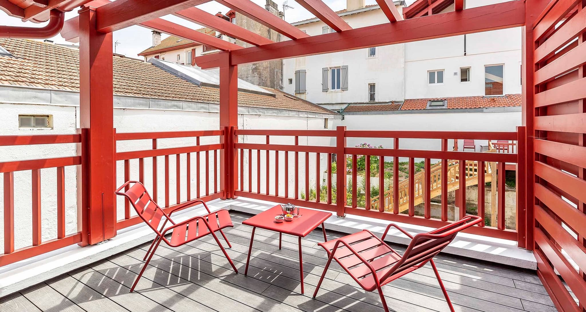 Kemaris Biarritz Chambre Terrasse
