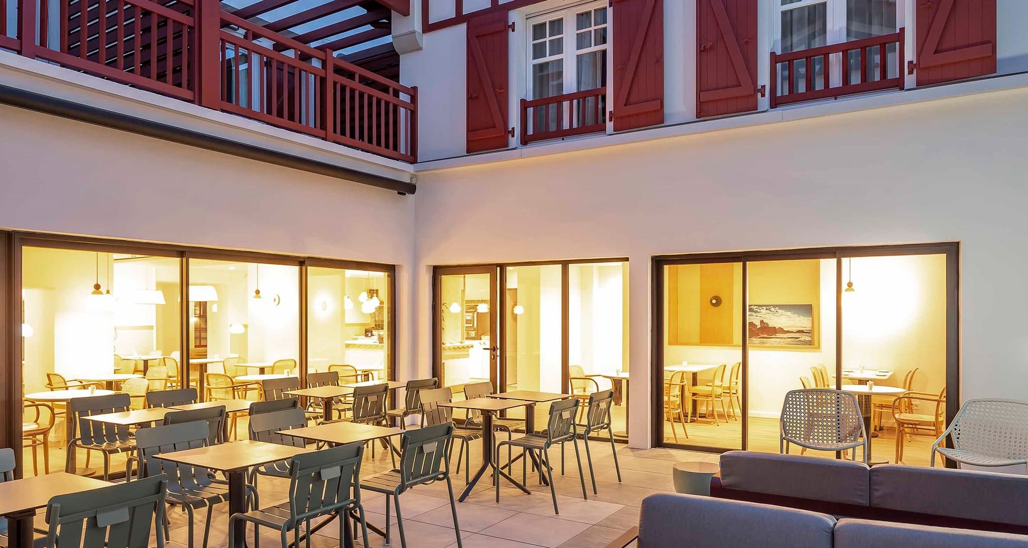 Hôtel Kemaris - Biarritz - Terrasse vue