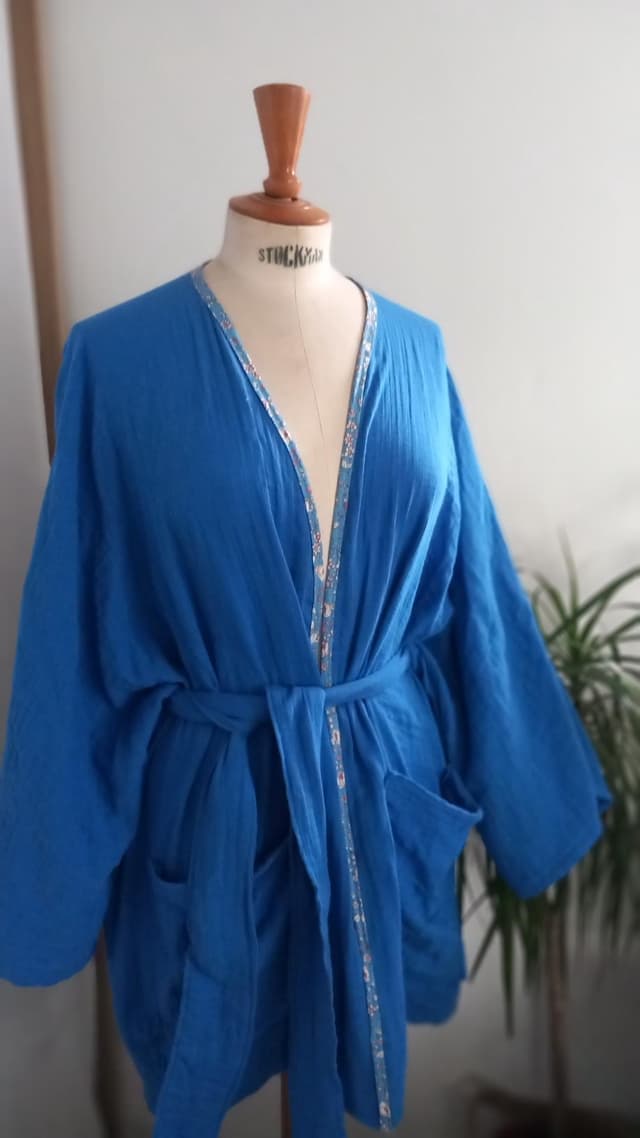 Kimono bleu
