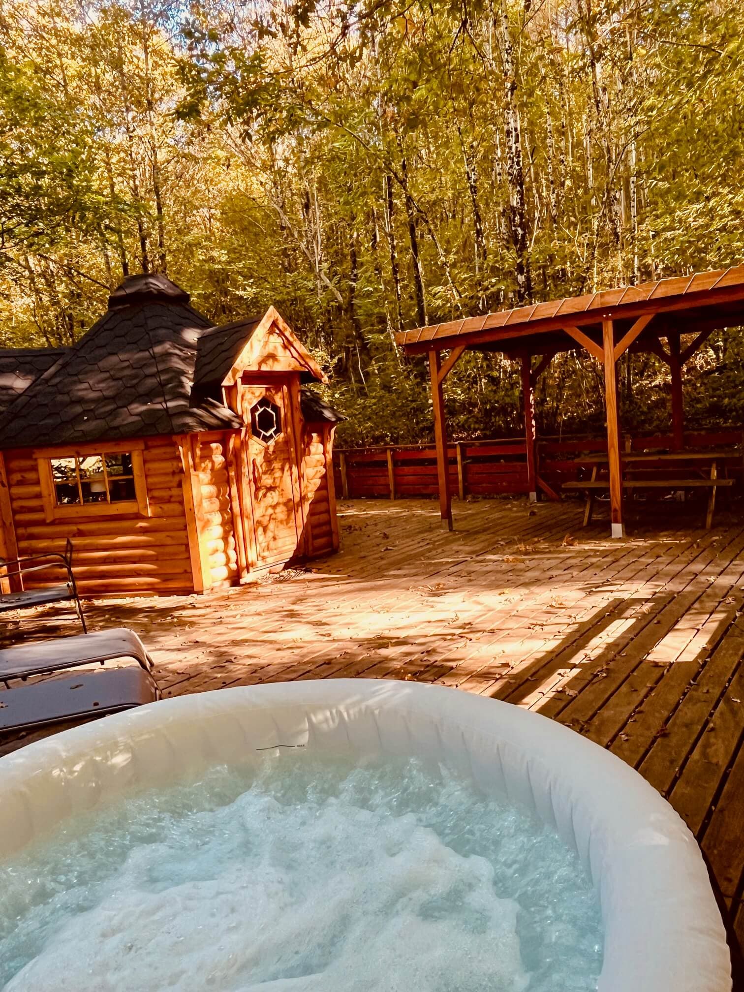Jacuzzi kota finlandais