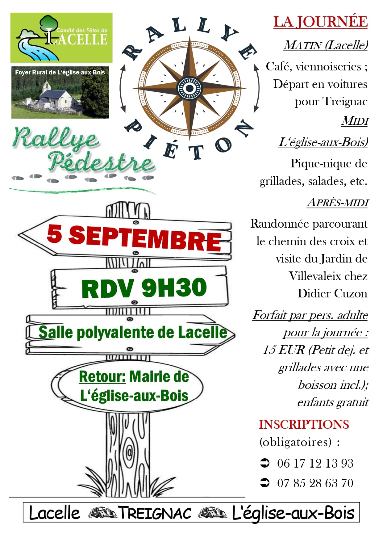 L'EGLISE AUX BOIS Rallye pédestre 05.09.2026