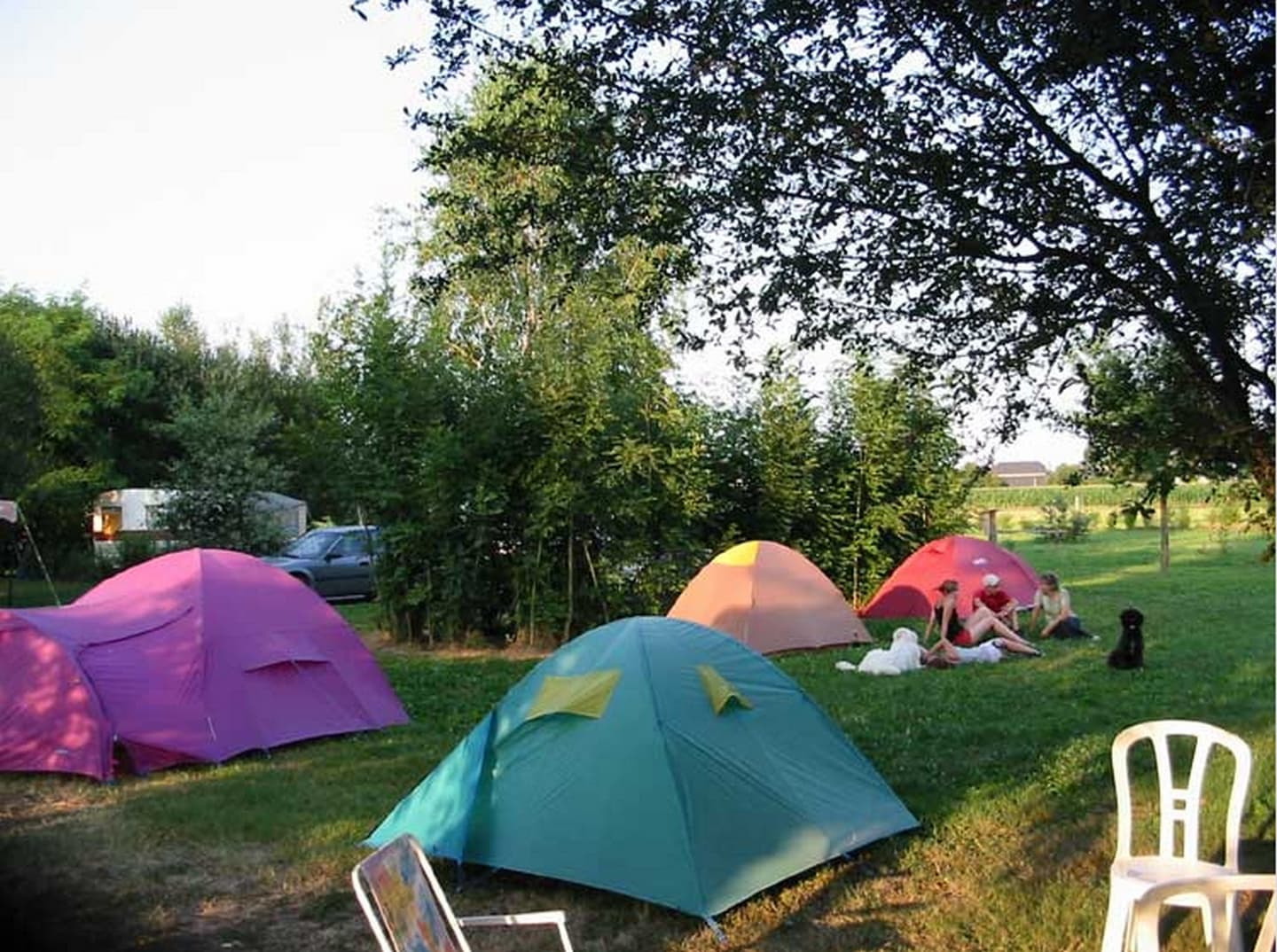 Camping Poublan Lo Casau - Artigueloutan - Tentes