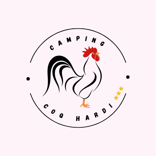 LOGO ROND camping coq hardi - 1