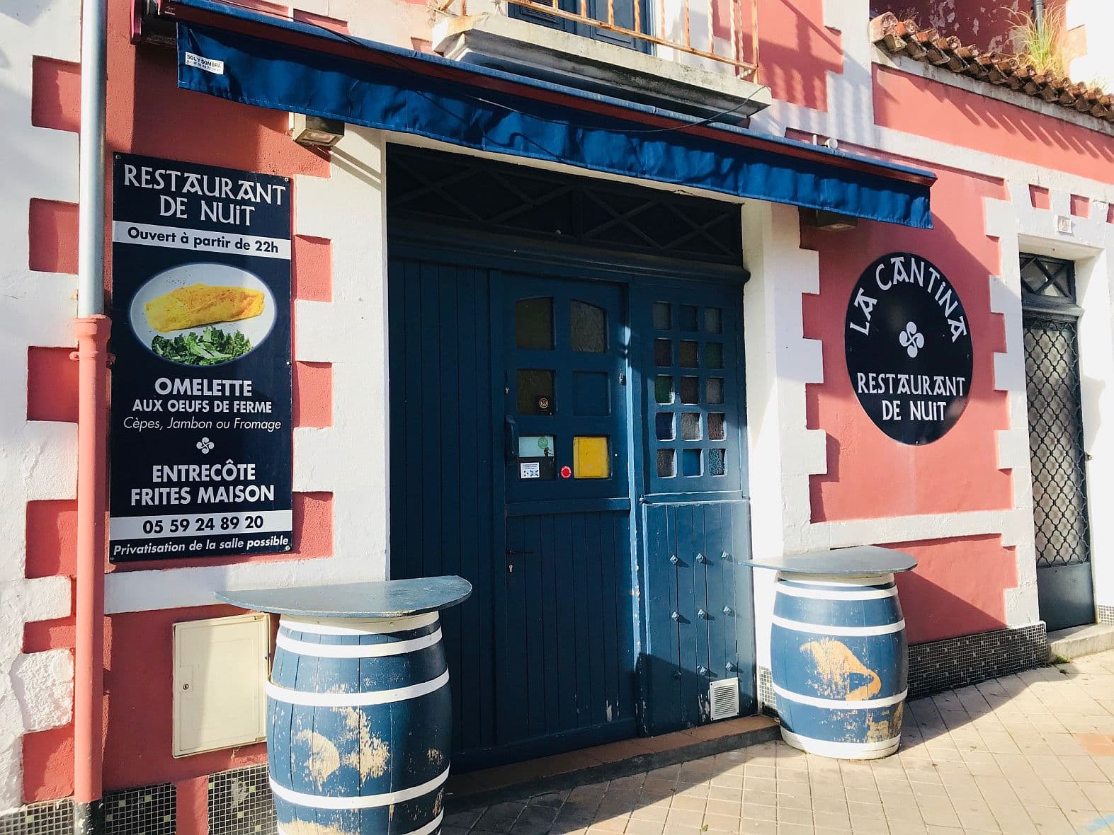 La Cantina Biarritz devanture