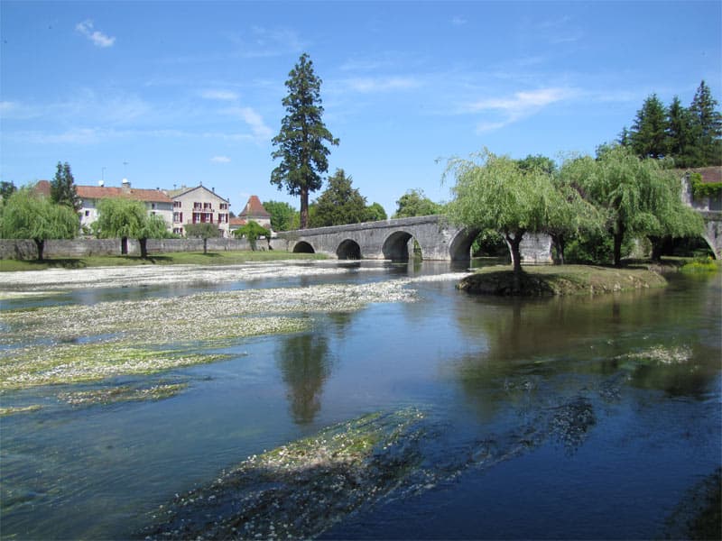 La Dronne à Bourdeilles