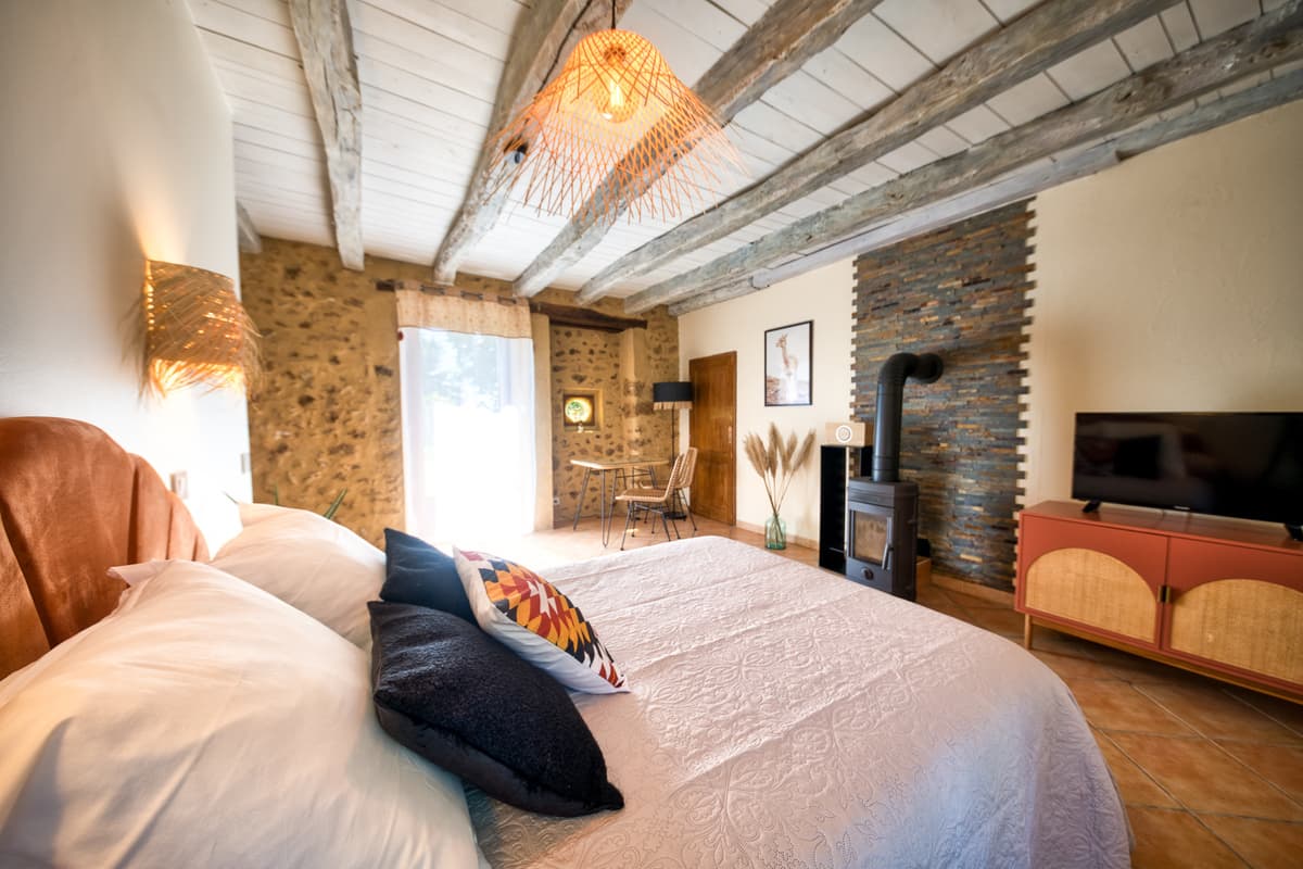 La Fermette du Pérougord chambre