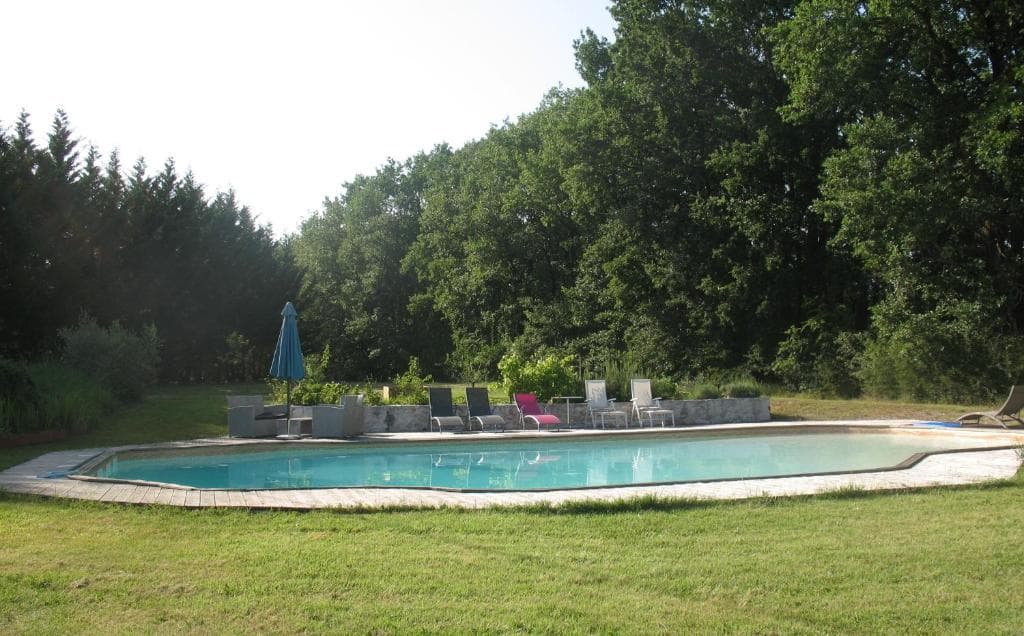 La Pierre Blanche - piscine