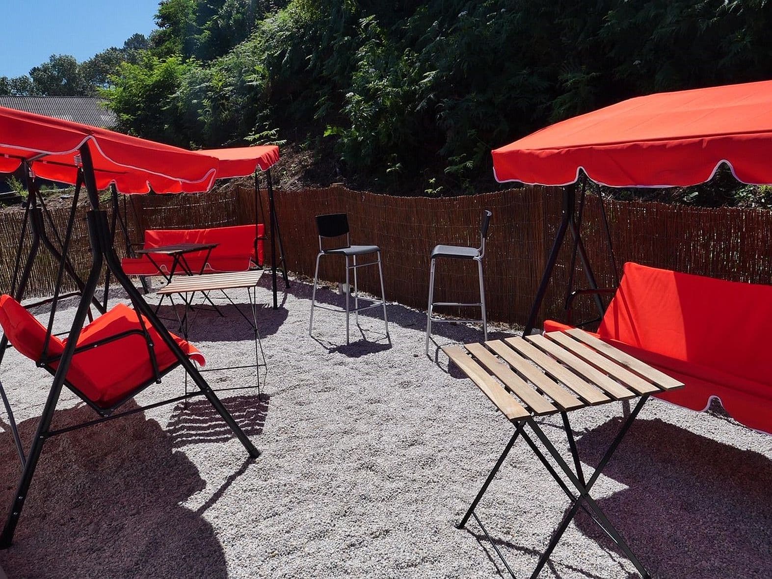 La biere des Dock Biarritz terrasse